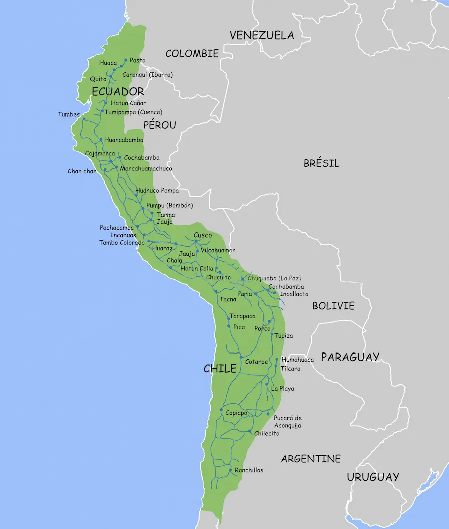 chemin incas