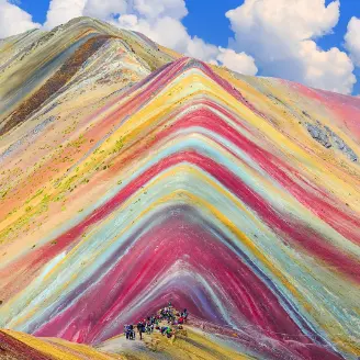 montagne vinicunca pérou arc-en-ciel