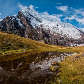 sommet enneigé de Salkantay pérou